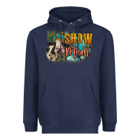 Navy Show mom cow Mother's Day Heavyweight Hoodie - FaDigitalArtStudio
