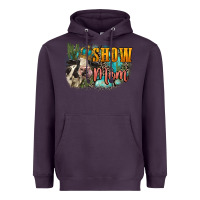 Plum Show mom cow Mother's Day Heavyweight Hoodie - FaDigitalArtStudio