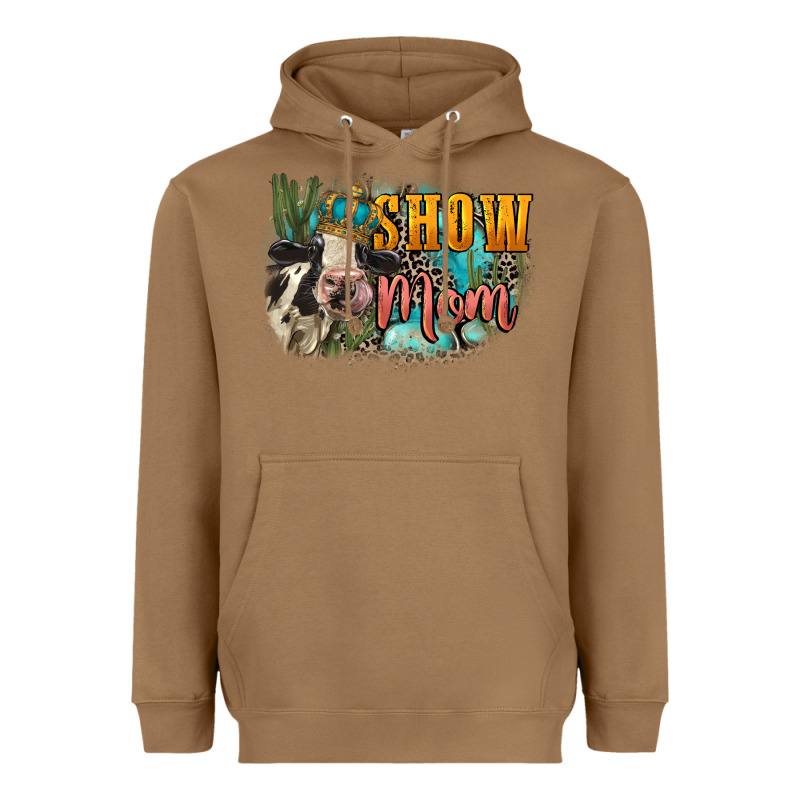 Show Mom Cow Mother's Day Heavyweight Hoodie by FaDigitalArtStudio | Teevron