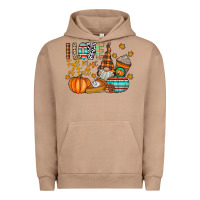 Pigment Burro i love fall most of fall Urban Hoodie - CowhideDigitalArt