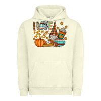 Pigment Pistachio i love fall most of fall Urban Hoodie - CowhideDigitalArt