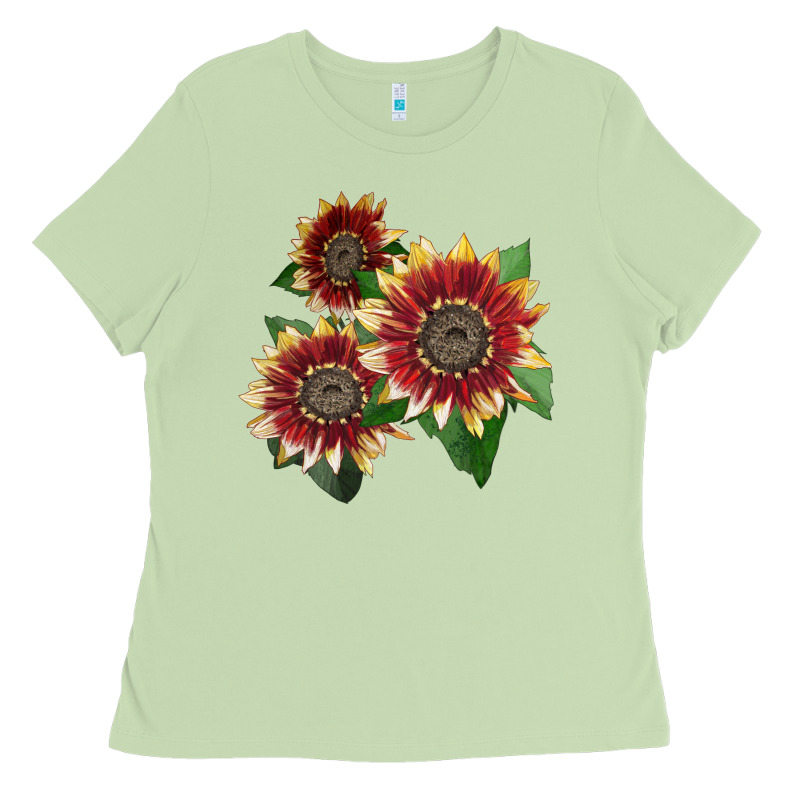 Florenza Sunflower Ladies Tee by LillyAllenDesigns | Teevron