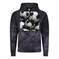Cloud Black soccer seamless pattern Vintage Hoodie - BundleAndBundleShop