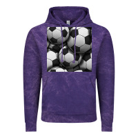 Cloud Purple soccer seamless pattern Vintage Hoodie - BundleAndBundleShop