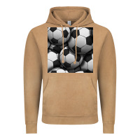 Soccer Seamless Pattern Vintage Hoodie | Teevron