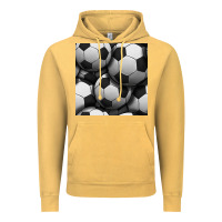 Vintage Mustard soccer seamless pattern Vintage Hoodie - BundleAndBundleShop