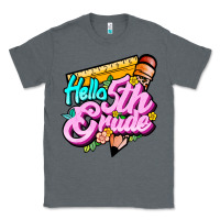 Charcoal Heather hello 5th grade Classic Tee - JahusDesignShop