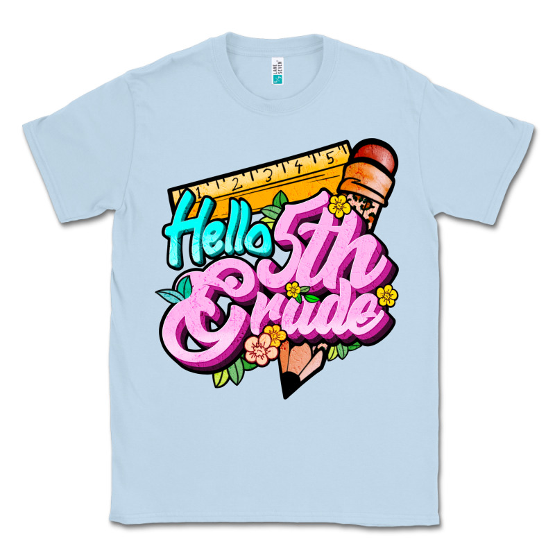 Hello 5th Grade Classic Tee by JahusDesignShop | Teevron