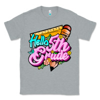 Heather Grey hello 5th grade Classic Tee - JahusDesignShop
