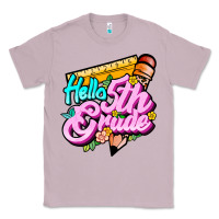 Lilac hello 5th grade Classic Tee - JahusDesignShop