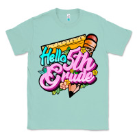 Seafoam hello 5th grade Classic Tee - JahusDesignShop