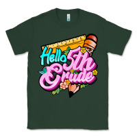 Sports Green hello 5th grade Classic Tee - JahusDesignShop