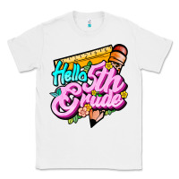 White hello 5th grade Classic Tee - JahusDesignShop