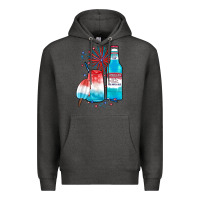 Charcoal Heather th of july drinks, american ice Premium Hoodie - JahusDesignShop