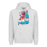 Dove Grey th of july drinks, american ice Premium Hoodie - JahusDesignShop