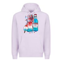 Lilac th of july drinks, american ice Premium Hoodie - JahusDesignShop