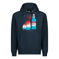 Navy th of july drinks, american ice Premium Hoodie - JahusDesignShop