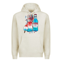 Oatmeal Heather th of july drinks, american ice Premium Hoodie - JahusDesignShop