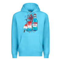 Ocean Blue th of july drinks, american ice Premium Hoodie - JahusDesignShop