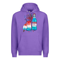Purple th of july drinks, american ice Premium Hoodie - JahusDesignShop