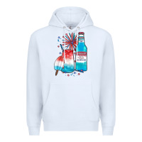 White th of july drinks, american ice Premium Hoodie - JahusDesignShop