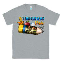 Heather Grey 2 nd grade dude Classic Tee - BundleAndBundleShop