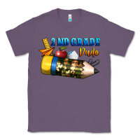 Lavender 2 nd grade dude Classic Tee - BundleAndBundleShop