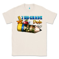 Natural 2 nd grade dude Classic Tee - BundleAndBundleShop