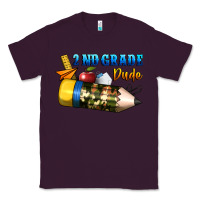Plum 2 nd grade dude Classic Tee - BundleAndBundleShop