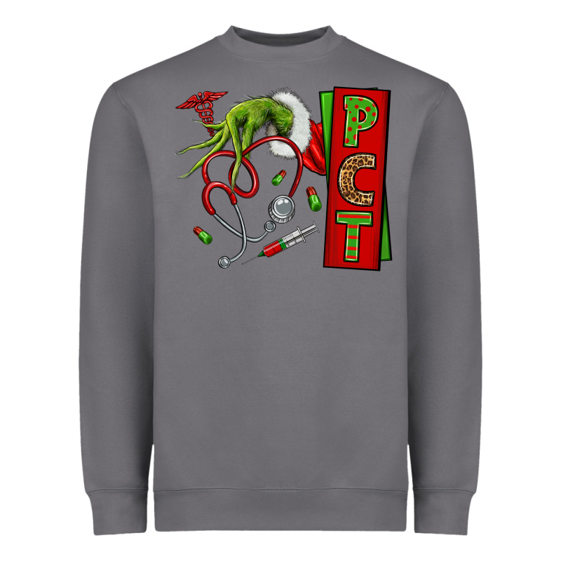 Christmas Character Nurse Heavyweight Sweatshirt by NancyCooperArtShop | Teevron
