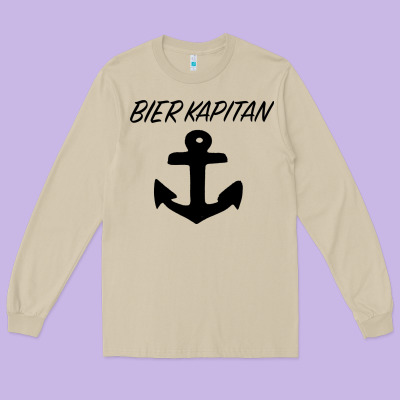 Bier Kapitan Long Sleeve Tee Designed By Bettercallsaul