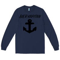 Navy Bier Kapitan Long Sleeve Tee - Bettercallsaul