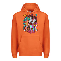 Carrot cosmic cowgirl Premium Hoodie - OliviaCreatesArt