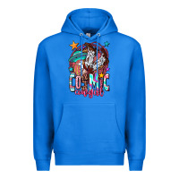 True Royal cosmic cowgirl Premium Hoodie - OliviaCreatesArt