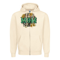 Sandshell Aztec Mom Mother's Day Zipper Hoodie - CowGirlArtShop