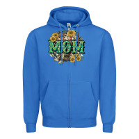 True Royal Aztec Mom Mother's Day Zipper Hoodie - CowGirlArtShop