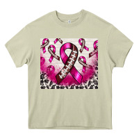 Mossy breast cancer american football ribbon Heavy Core Tee - NancyCooperArtShop
