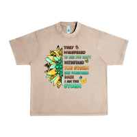 French Oak inspirational flower and quote design Urban Heavy Tee - LillyAllenDesigns