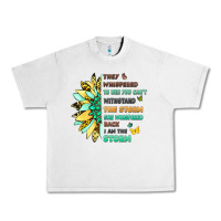 Inspirational Flower And Quote Design Urban Heavy Tee | Teevron
