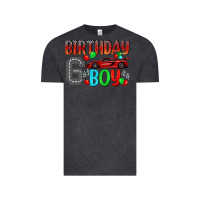 Vintage Black birthday boy 6 Vintage Tee - BundleAndBundleShop