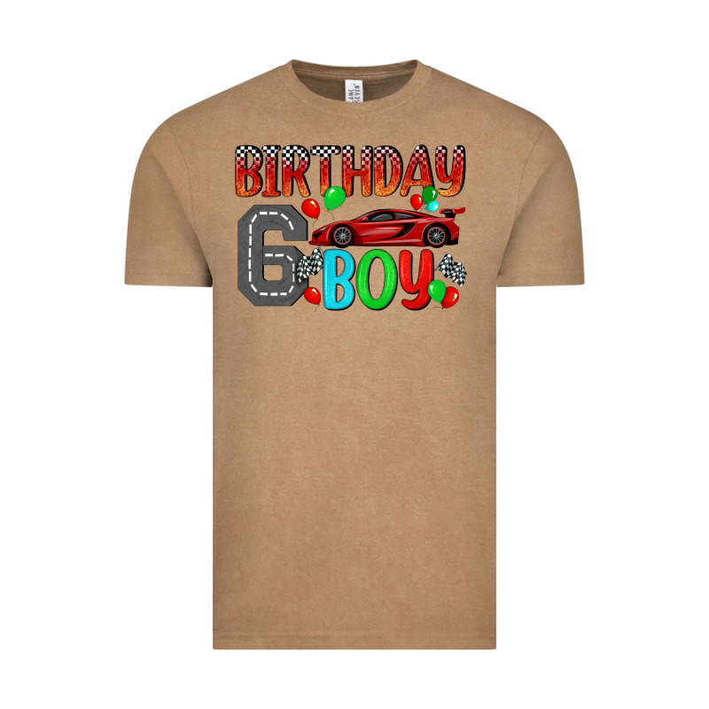 Birthday Boy 6 Vintage Tee by BundleAndBundleShop | Teevron