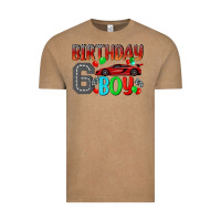 Vintage Coffee birthday boy 6 Vintage Tee - BundleAndBundleShop