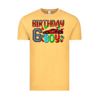 Vintage Mustard birthday boy 6 Vintage Tee - BundleAndBundleShop