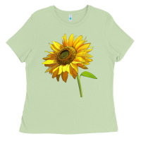 Matcha sunflower Ladies Tee - LillyAllenDesigns