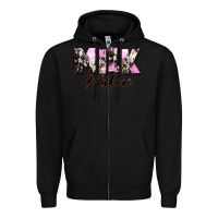 Black Milk Maker Mother's Day Zipper Hoodie - CowGirlArtShop