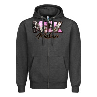 Charcoal Heather Milk Maker Mother's Day Zipper Hoodie - CowGirlArtShop