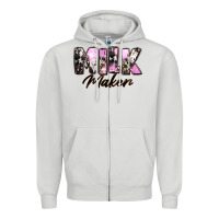 Dove Grey Milk Maker Mother's Day Zipper Hoodie - CowGirlArtShop