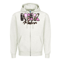 Oatmeal Heather Milk Maker Mother's Day Zipper Hoodie - CowGirlArtShop