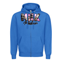 True Royal Milk Maker Mother's Day Zipper Hoodie - CowGirlArtShop