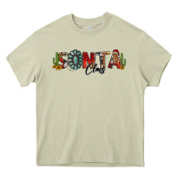 Mossy western christmas santa claus sunflowers and cactus Heavy Core Tee - Jasminsmagicworld